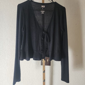 Black So Brand Cardigan NWOT